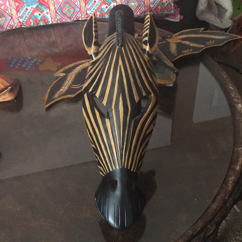 Zebra Wall Mask art